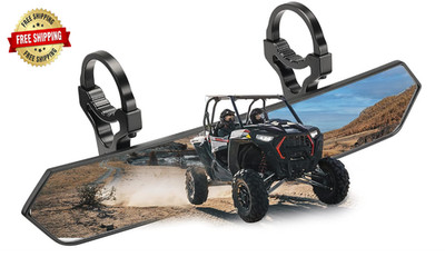 Espejo retrovisor central para UTV lado a lado aluminio de 15 pulgadas US NUEVO