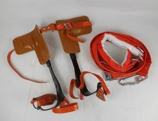 One Set Adjustable Tree / Pole Climbing Spikes Gaffs and Climbing Strap