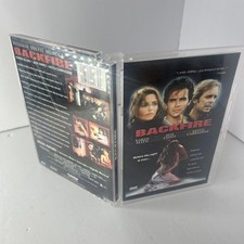 Backfire DVD Karen Allen Keith Carradine Clear Jewel Case Style