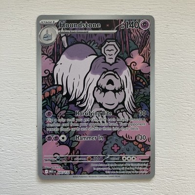 Pokémon TCG Mega Evolutions Houndstone 145/132 Illustration Rare Holo