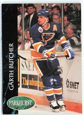 1992-93 Parkhurst #390 Garth Butcher St. Louis Blues