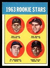 1963 Topps Baseball #228 1963 Rookie Stars Oliva EX/MT *h1