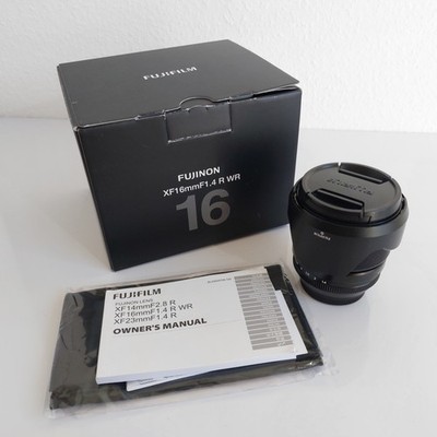 Fujinon XF16mmF1.4 R WR TOP Zustand Weitwinkel Festbrennweite  Fujifilm X-Serie