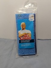 Mr. Clean Sponge Mop With Scrubber Refill Blu...