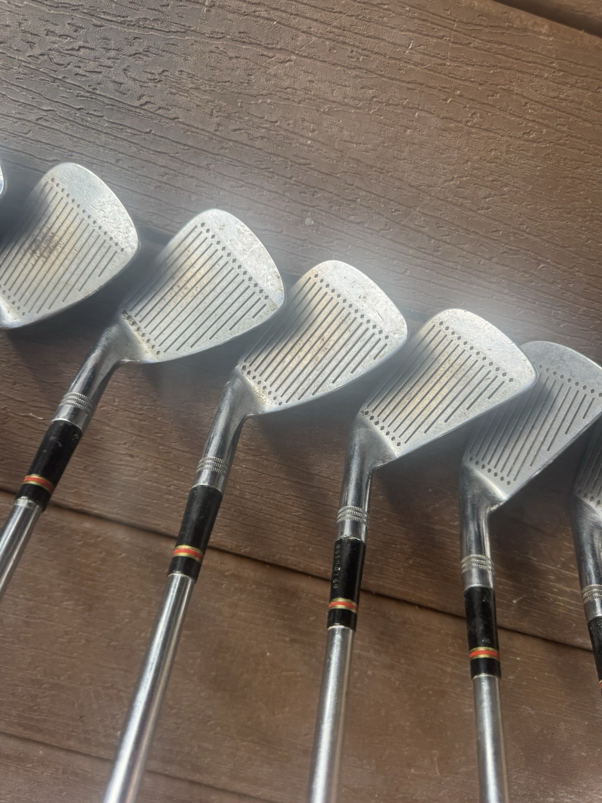 Wilson Staff Iron Set 1973-1974 Stiff  Iron 1-SW 2-9 Matching Numbers