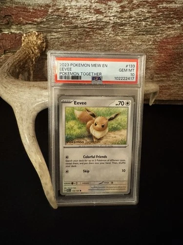 Eevee #133 MEW EN Poke Post Pop-Up Exclusive Pokemon Together PSA 10 Gem Mint