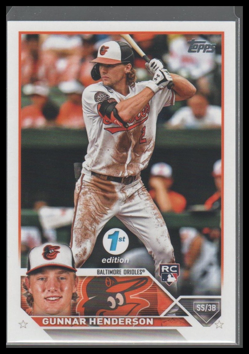 2023 Topps 1st Edition #206 Gunnar Henderson