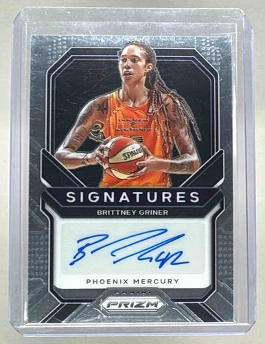 Brittney Griner 2021 Panini Prizm WNBA #SG-BGN Signatures Auto