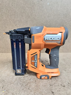 #ad RIDGID 18V 18 Gauge 4Ah Brushless Brad Nailer Orange R09891 D1 $99.00