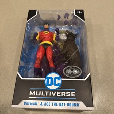 DC Multiverse Platinum Silver Age Batman & Ace the Bat-Hound 7 Figure McFarlane