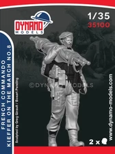 DYNAMO MODEL 35100 WWII FRENCH COMMANDO KIEFFER ON THE MARCH NO. 8 (1 FIGURE)