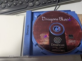 Sega Dreamcast Dragons Blood Video Game Complete with Manual