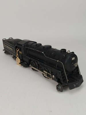 Vintage Marx 616 NYC 999 Steam Locomotive Tender O Gauge Solid Pilot Baldwin REA