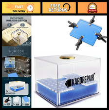 Card Repair Kit for Trading Cards - 2 Acrylic Plates, Foam Pads, Spring Clamps,
