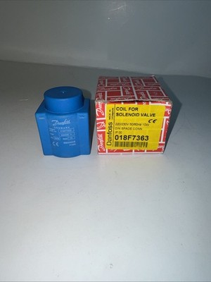 NOS Danfoss 018F7363 Cool For Solenoid Valve In Box