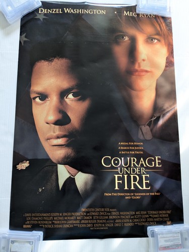 Courage Under Fire Original US Movie Poster Denzel Washington 1996