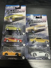 2024 Hot Wheels FAST  FURIOUS - RACING COURSE - Full Set Of 5.