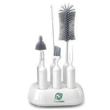 6-in-1 Bottle Brush Set with Holder Multipurpose Cleaning Kit for Baby Bott...