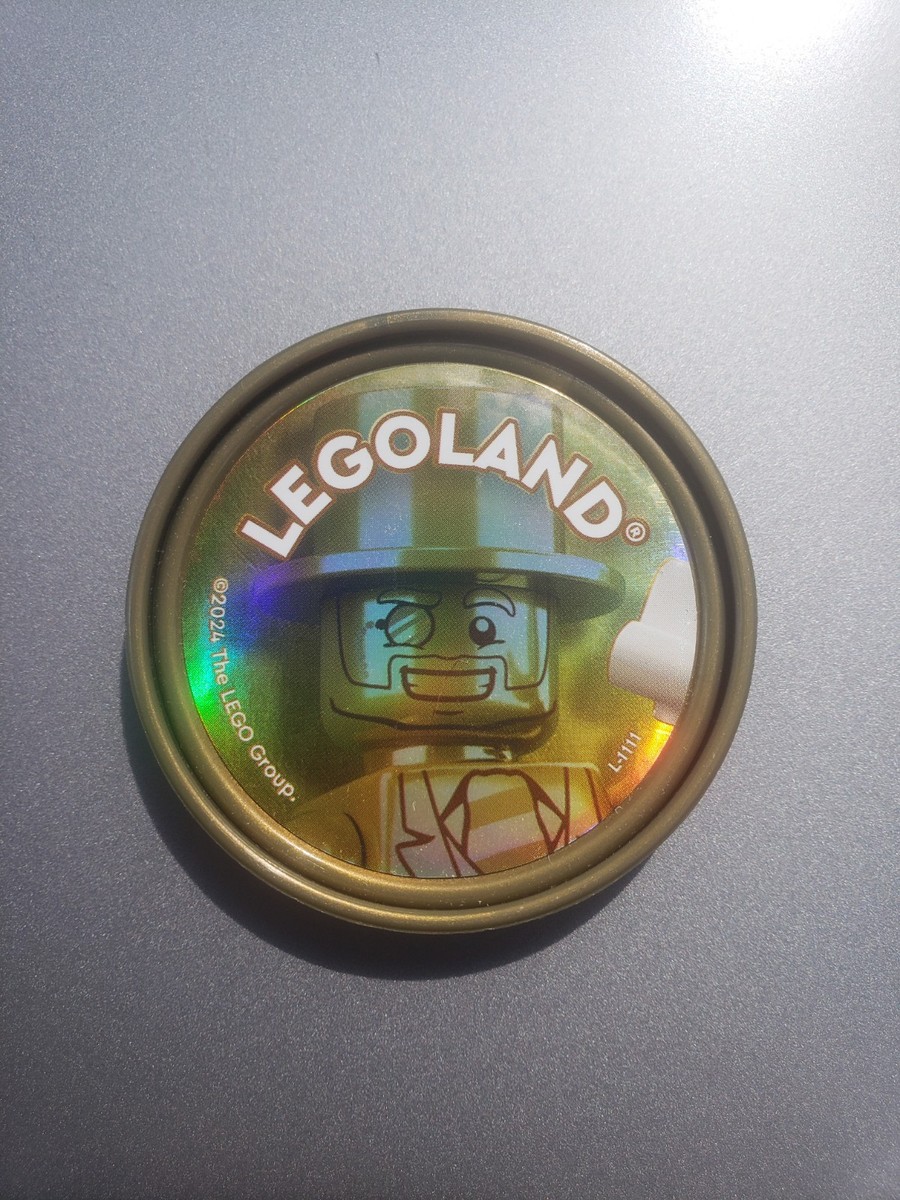 【LP】The Badge Legoland Mr. Gold Pop Badge RARE 2025 | eBay