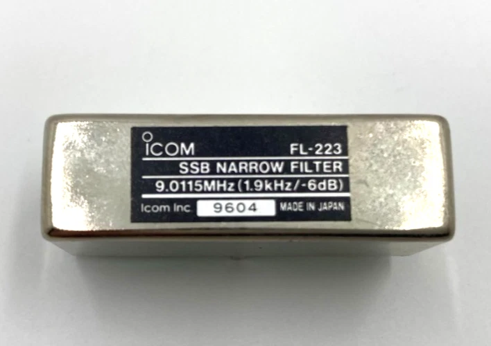 アイコム FL-223 SSB ナローフィルター Icom FL-223 1.9khz/-6dB (-9mhz IF) SSB filter For IC-706/IC-746/IC