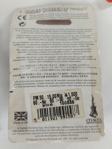 Blister/scatole METALLO Warhammer Age of Sigmar Fantasy Battles multilista OOP - Foto 167 di 484