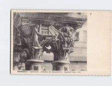 Postcard The Benedictine Cloister in Cathedral  Monreale Italy