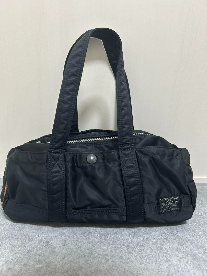 Yoshida Porter Tanker Duffle Bag Boston Bag S Black Hand Bag Yoshida Porter Tanker Duffle Bag Boston Bag S Black Hand Bag