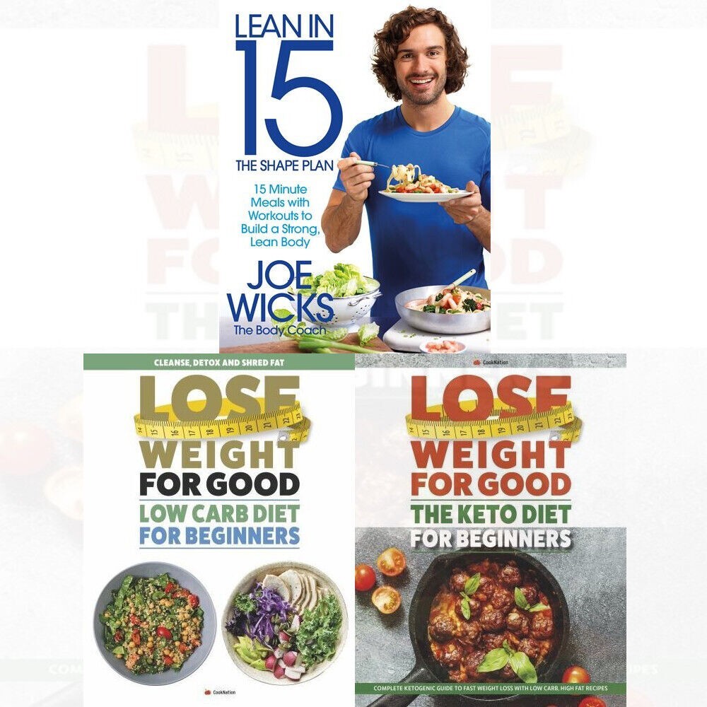 Joe Wicks & Iota Unisex Shape Plan, Low Carb Diet & Keto Diet 3 Books Collection Set By Joe Wicks - Non Fiction - Paperback - Image 3