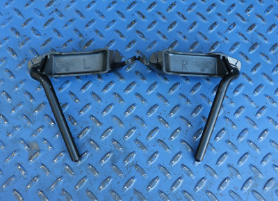 2014-2016 Porsche Cayman 981 Seat Belt Guide Trim Brackets OEM