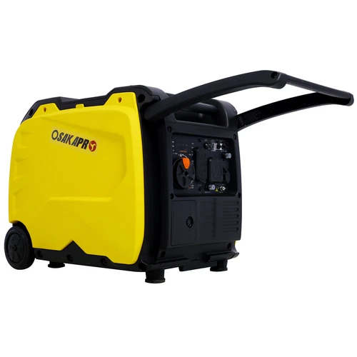 4500W Super Quiet Portable Inverter Generator Foldable Handle & Wheel 4 Stroke