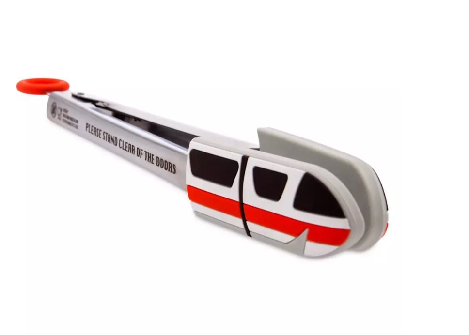2025 Disney World Parks Monorail Kitchen Tongs Please Stand Clear Door NEW