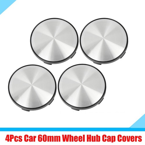 Set of 4 15 Classic Series Hub Caps/Wheel Covers Silver/Gray New