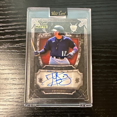 2024 Wild Card Matte Premium Prospect Weekend Warrior Auto /8 Milkar Perez