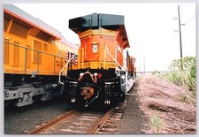 Railroad Photo - BNSF #5759 Locomotive Freight Train 1990s Vintage