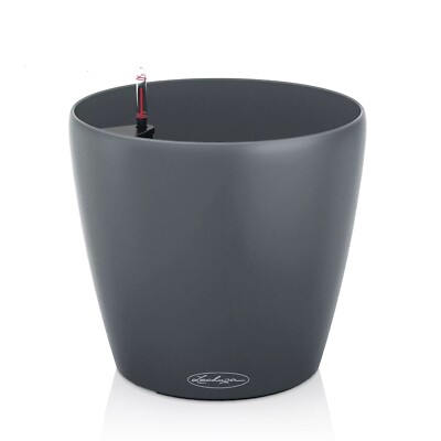 Lechuza Blumentopf Classico Color ECO 28 grau 18923
