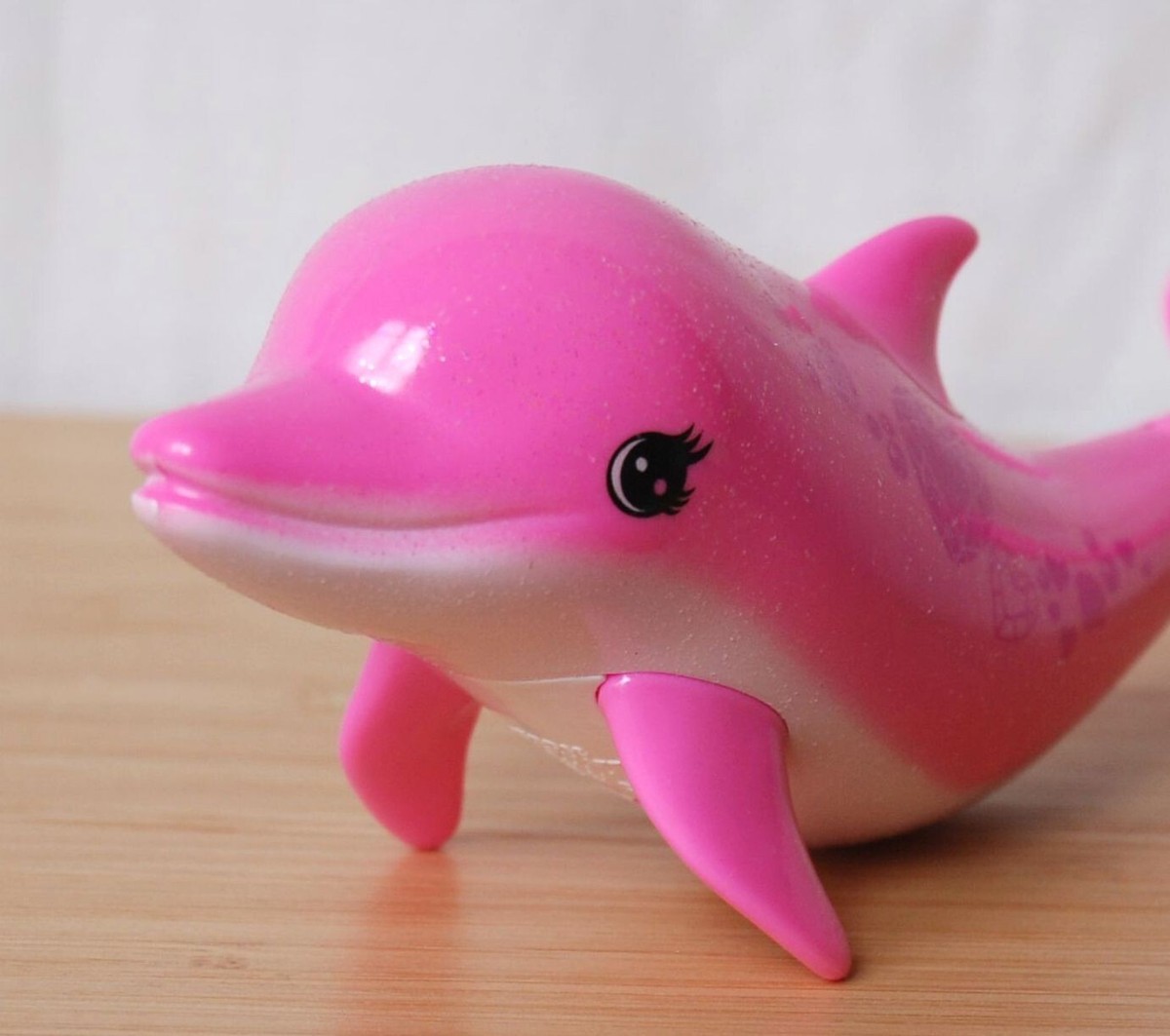 Barbie Doll Dolphin Magic Pink Dolphin Toy Mattel 2016 Rare