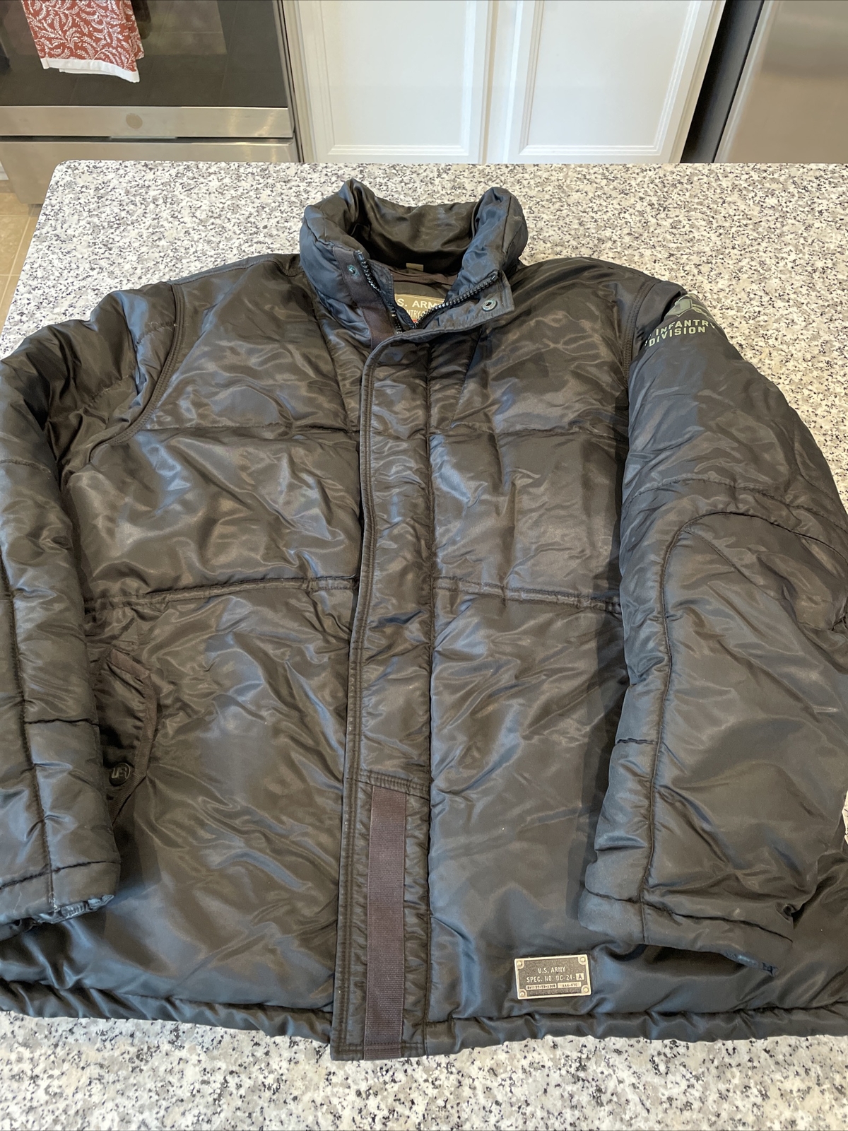 1st Infantry Division Puffer Jacket 
