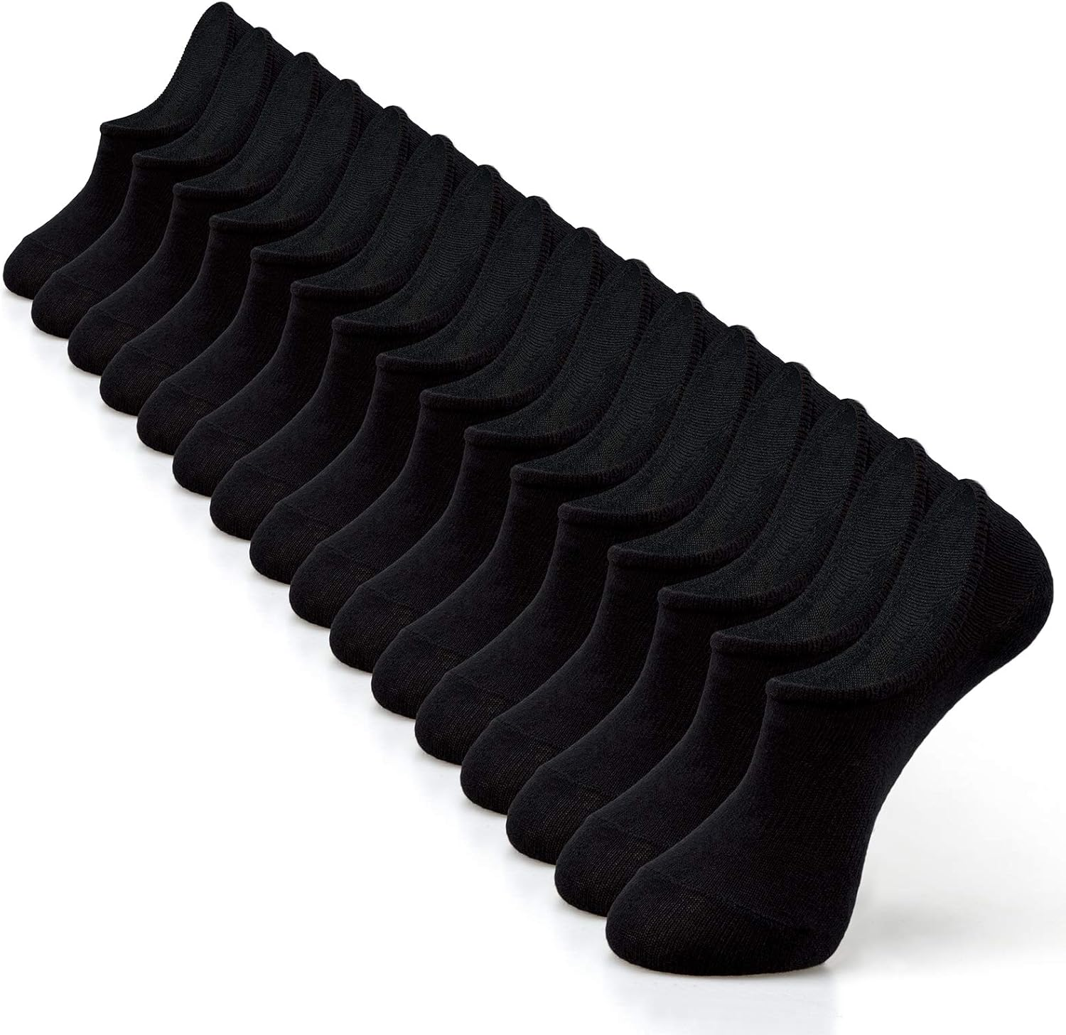 No Show Socks Men Low Cut Ankle Short Socks for Men Casual Athletic Socks with N-image