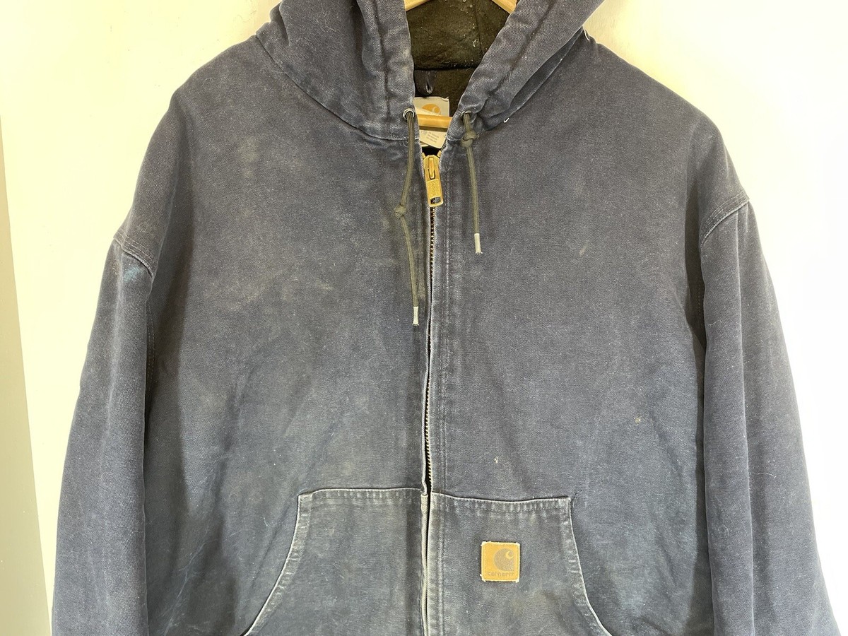 VTG Carhartt J130 MDT Quilted Duck Canvas Hooded Jacket VTG Carhartt J130 MDT Quilted Duck Canvas Hooded Jacket