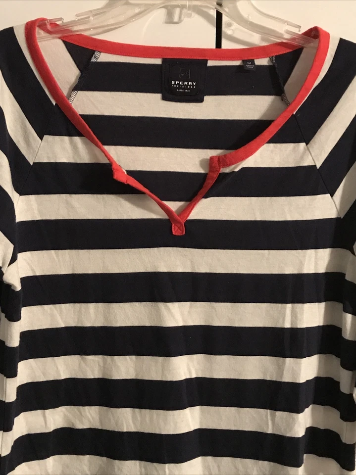 Camisa Sperry Top Sider Mediana Azul Rayas A570 Foto 2 de 3