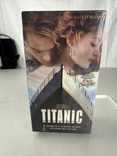 Titanic (VHS, 1998, 2-Tape Set) New, Sealed