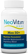 Men'S 50+ Multivitamin/Multimineral with Vitamin B, Vitamin D, Calcium, Vitam...