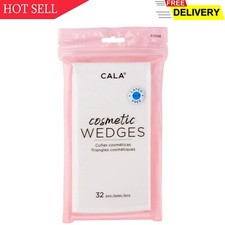 Cala 32 Pcs Makeup Wedges Sponges Non Latex Oil Resistant for All Skin Types ...