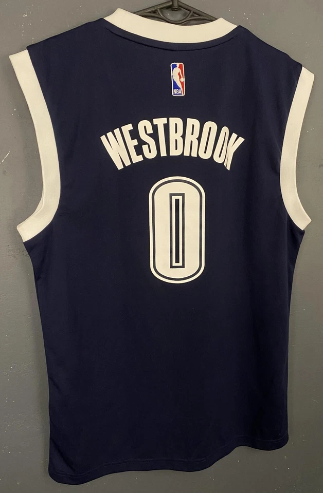 CAMISETA DE BALONCESTO HOMBRE OKLAHOMA CITY THUNDER RUSSELL WESTBROOK NBA TALLA S Foto 2 de 4