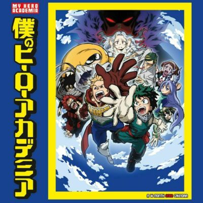 カレンダー　2002  HEROES MY HERO ACADEMIA™ 16-month 2022 wall calendar 12
