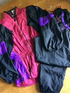 nike nylon tracksuit