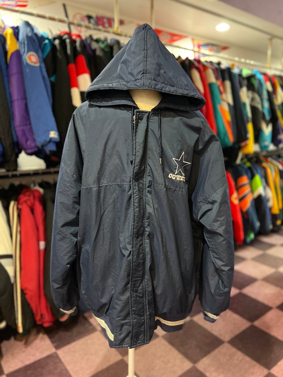 Vintage NFL Dallas Cowboys Starter Jacket Full Zip Non-Detachable