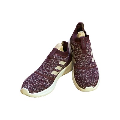 Shoes Adidas Womens Ultimafusion B75968 Maroon Running Sneakers Size 8 Cloudfoam