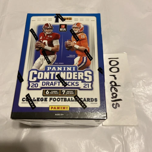2021 Panini Contenders Draft Picks Blaster Box NFL Football Ships Today