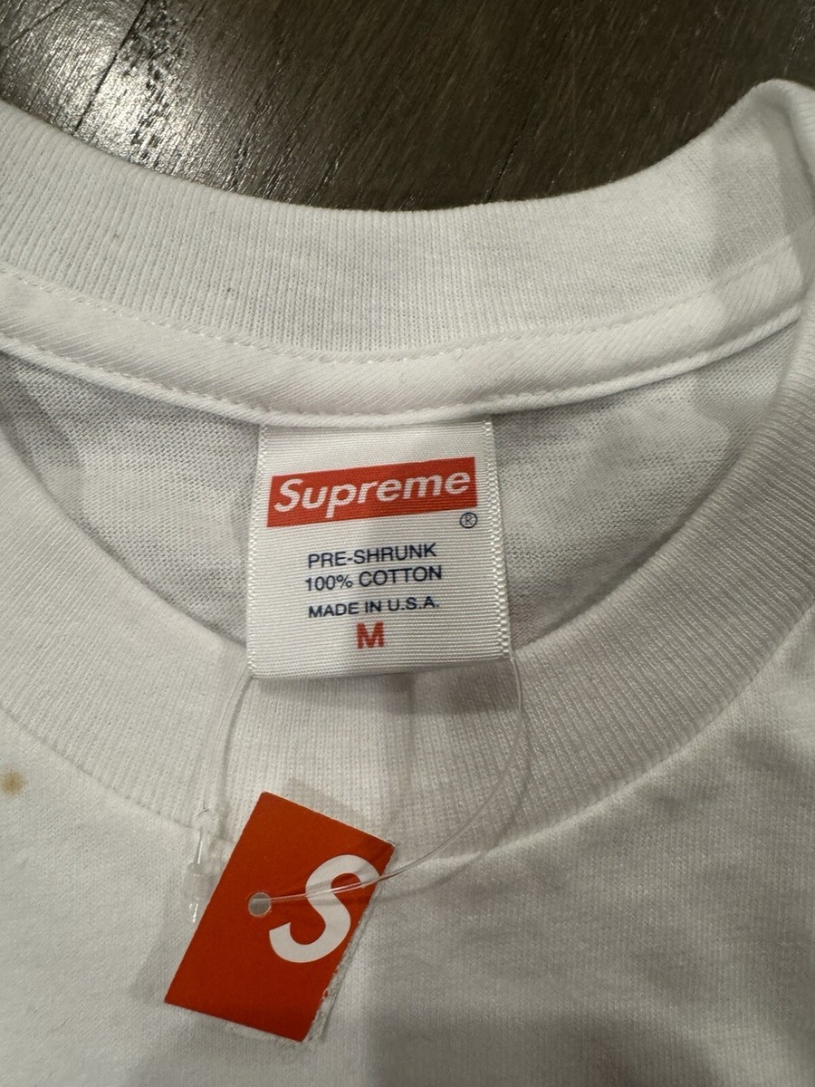 Supreme 16SS Ali/Warhol Tee 白 (Supremeステッカー付き) SUPREME SS16 ALI WARHOL TEE IN WHITE SZ MEDIUM MUST LOOK | eBay